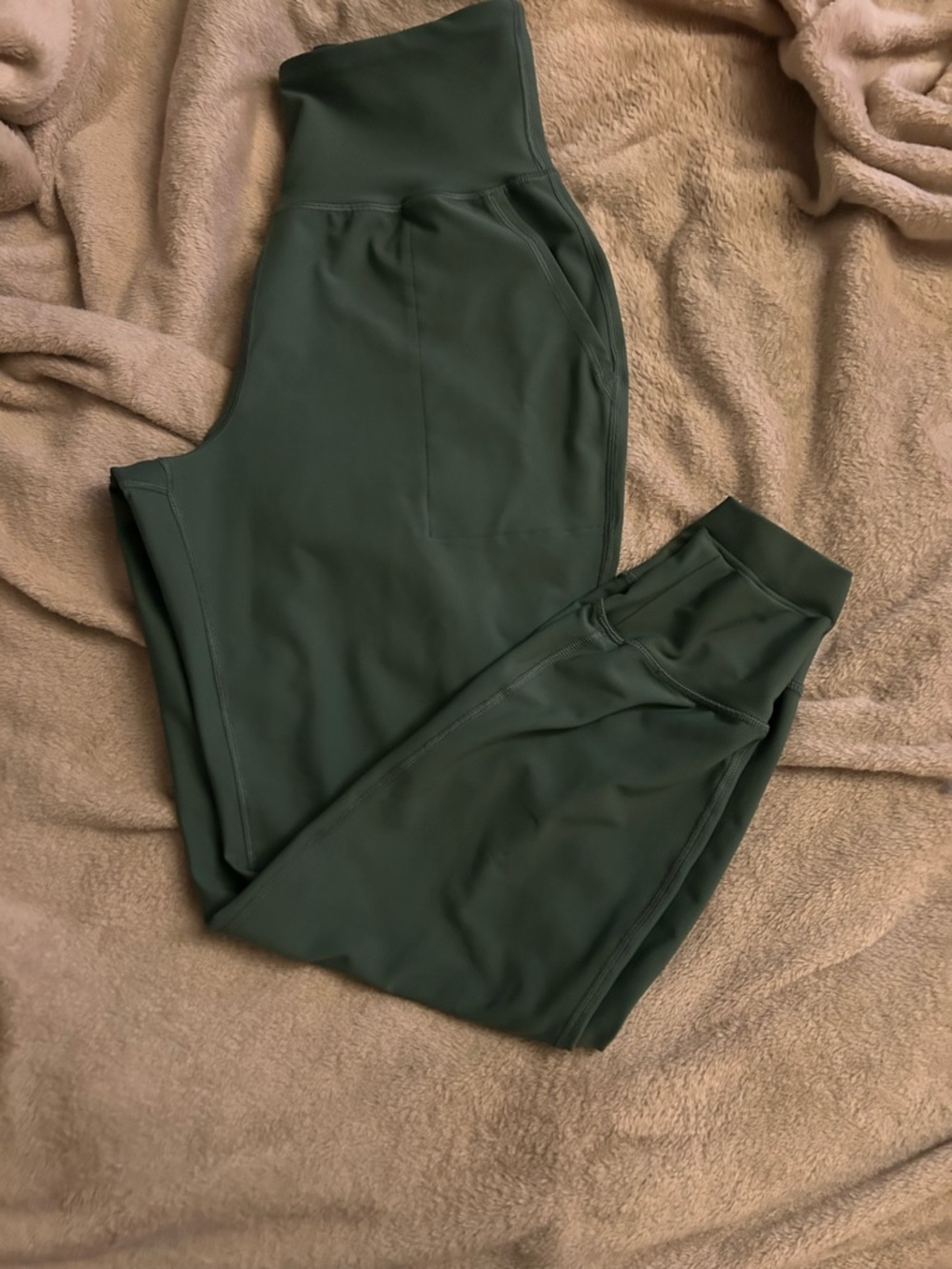 Old Navy Dark Green High-Waist Leggings joggers